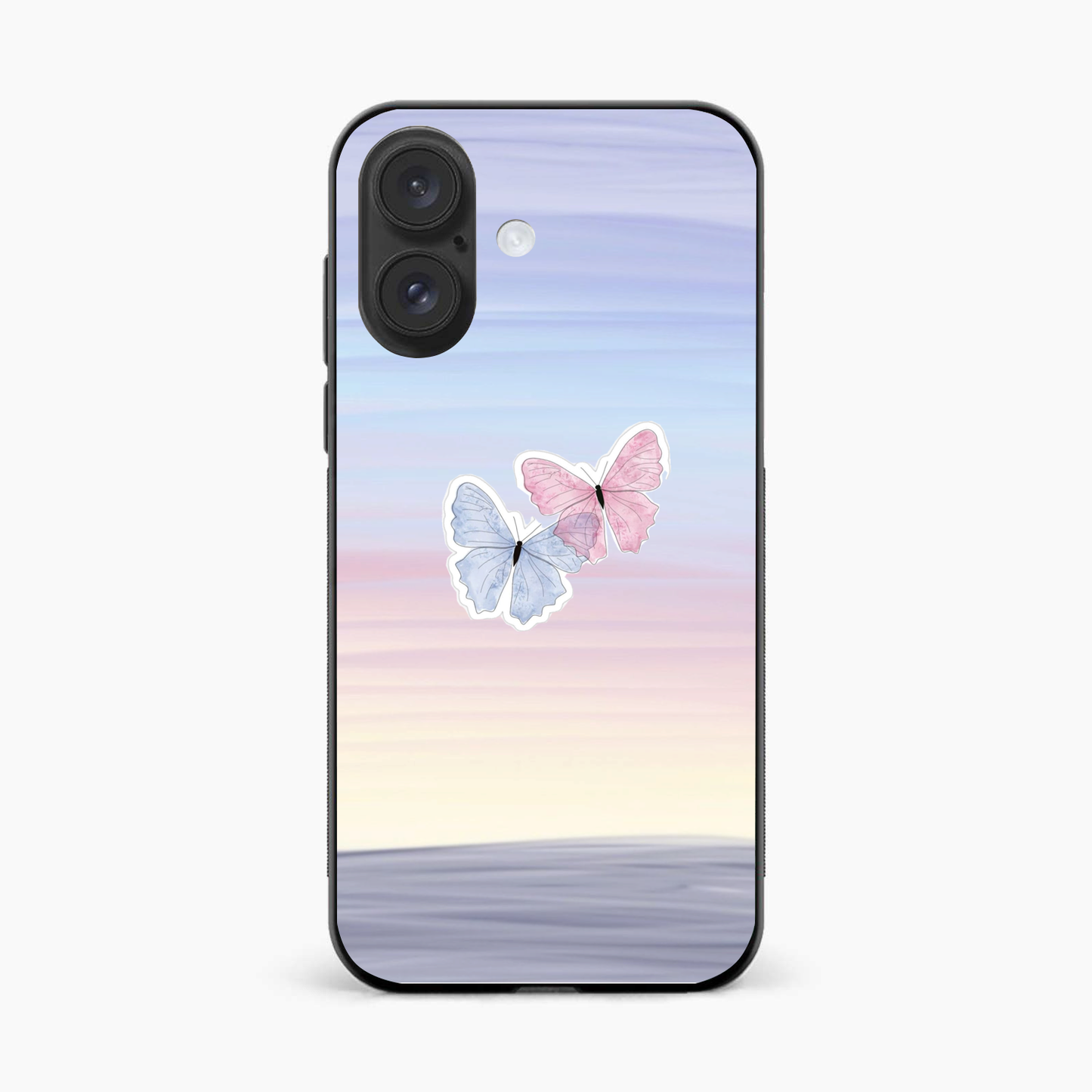 Minimal Butterfly Iphone 16 Plus Back Cover
