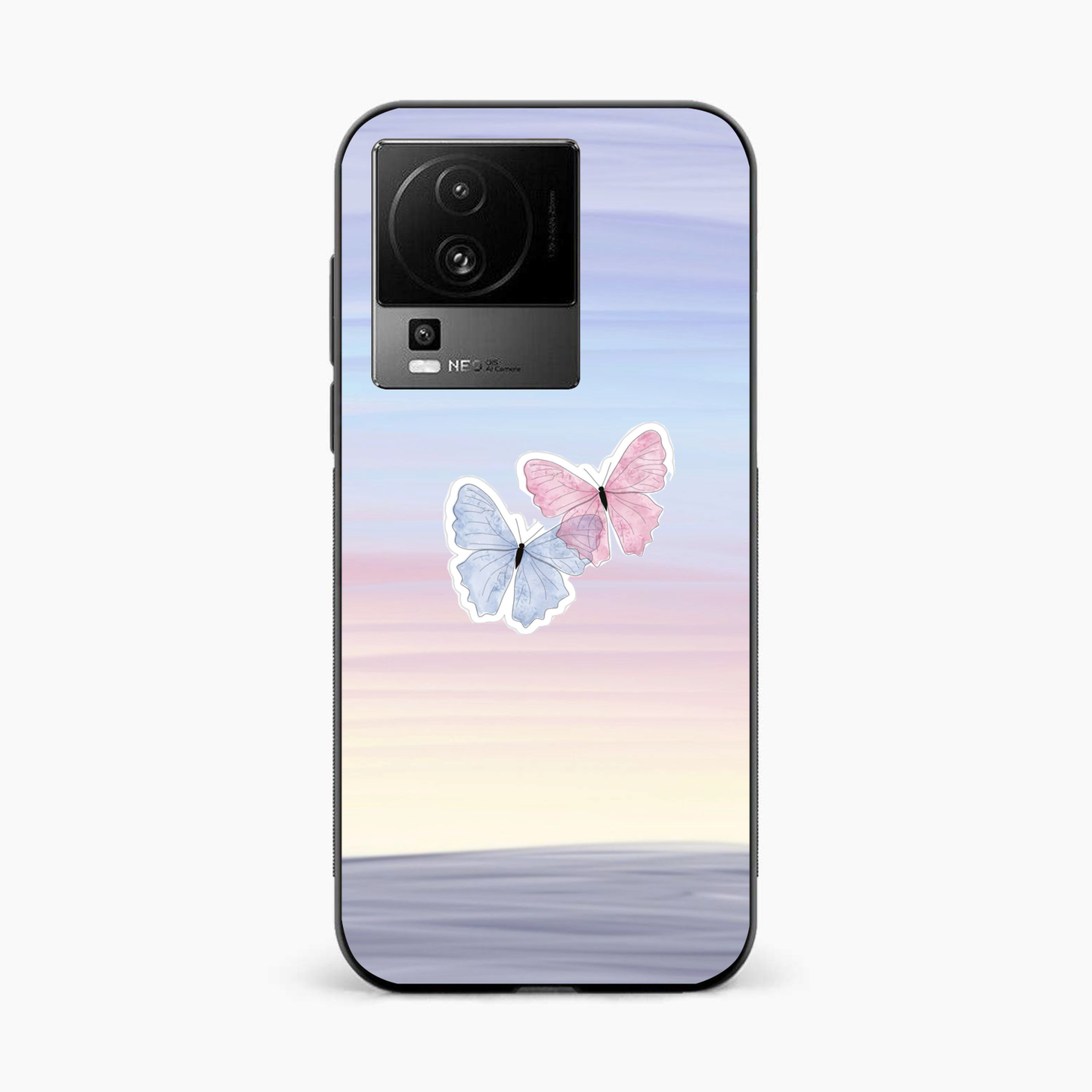 Minimal Butterfly Iqoo Neo 7 Pro 5G Back Cover