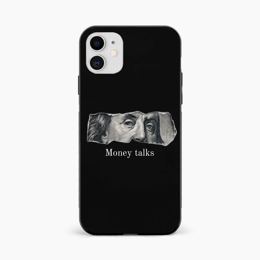 Money Talks Aesthetic iPhone 12 Back Cover