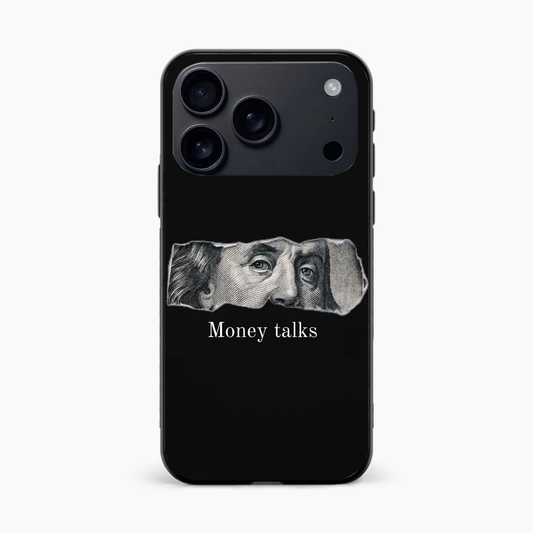 Money Talks Aesthetic Iphone 17 Pro Back Cover