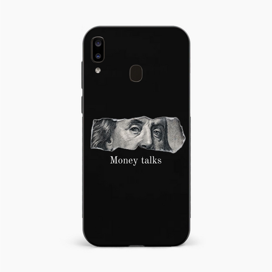 Money Talks Aesthetic Samsung A20 Back Cover