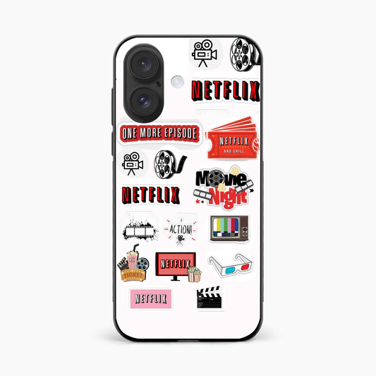 Movie Lover Iphone 16 Aesthetic Back Cover