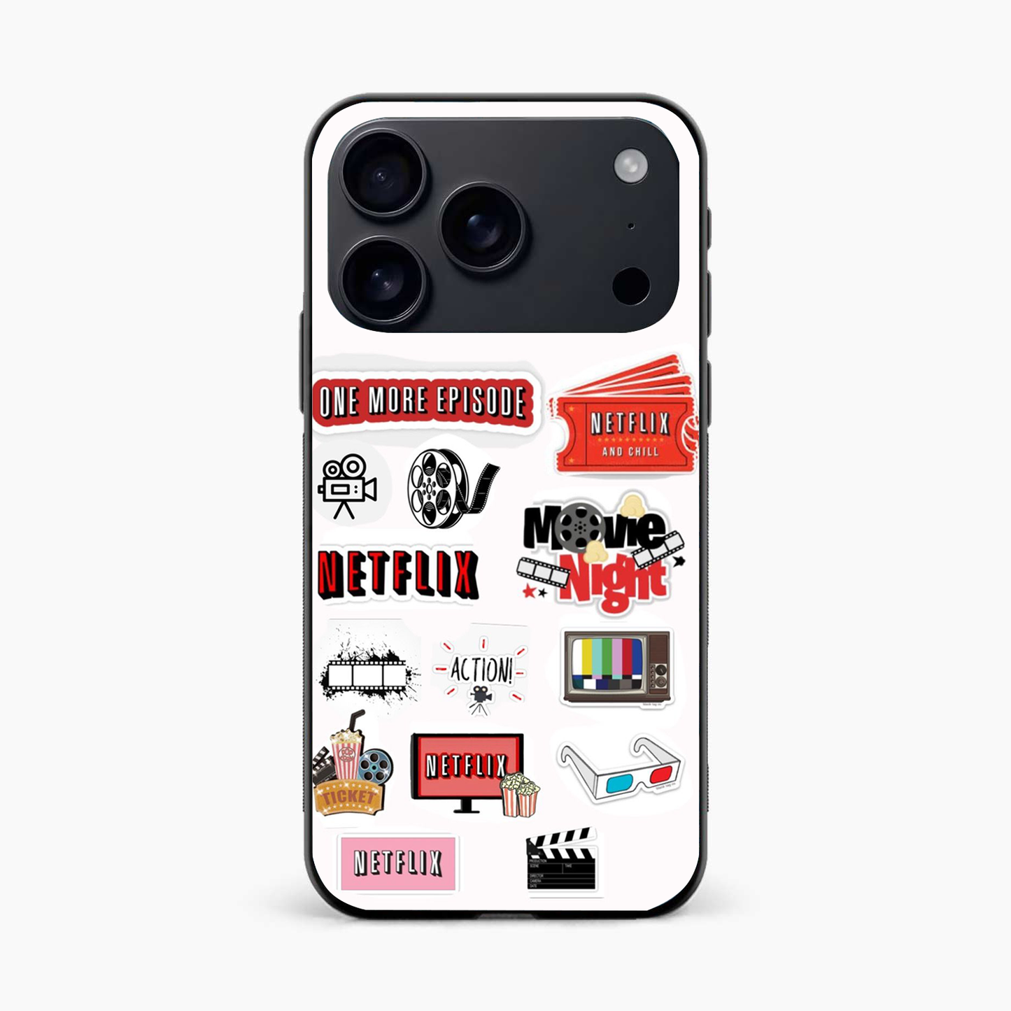 Movie Lover Iphone 17 Pro Aesthetic Back Cover