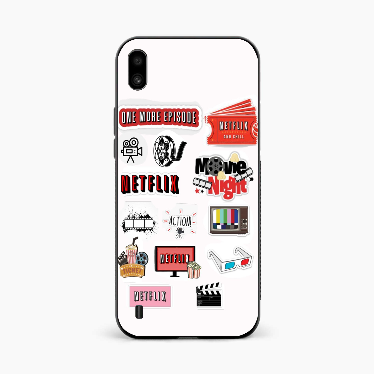 Movie Lover Samsung A10 Aesthetic Back Cover