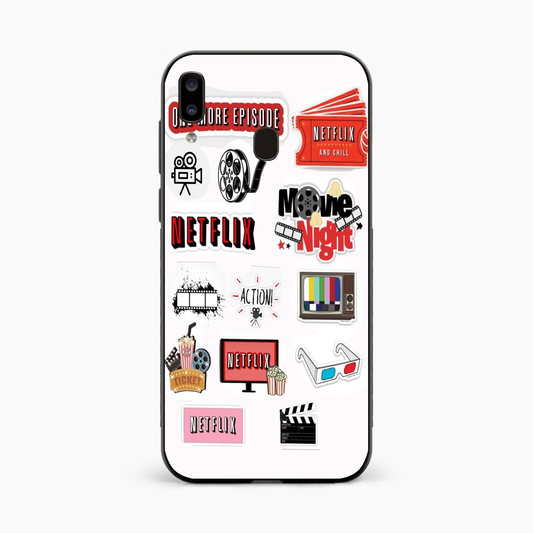 Movie Lover Samsung A20 Aesthetic Back Cover