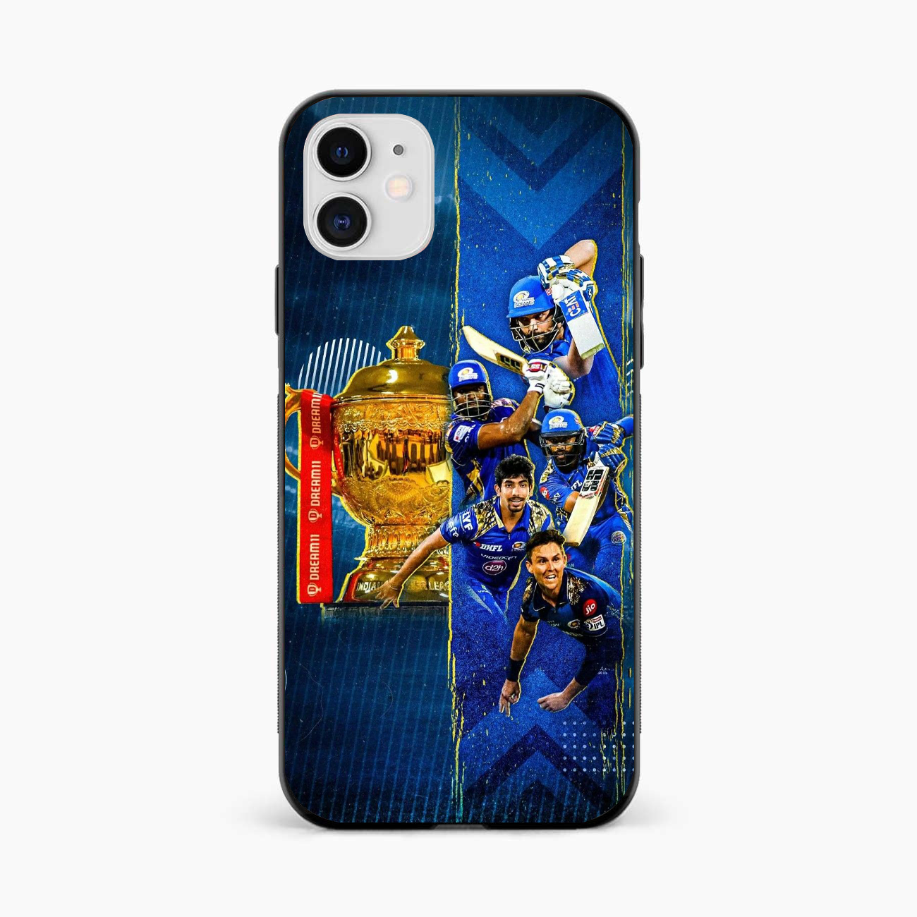 Mumbai Indians Champions Edition Iphone 12 Mini Back Cover