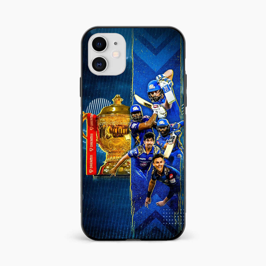 Mumbai Indians Champions Edition iPhone 12 Back Cover