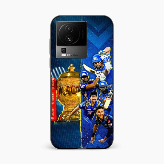 Mumbai Indians Champions Edition Iqoo Neo 7 Pro 5G Back Cover