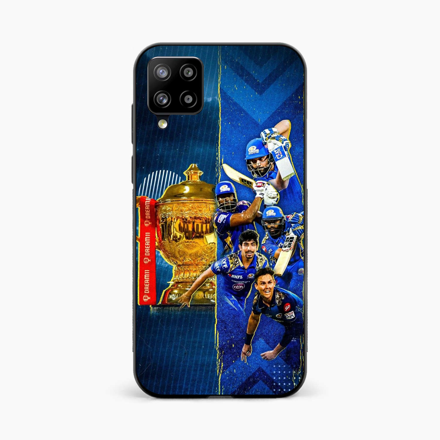 Mumbai Indians Champions Edition Samsung A12 Nacho Back Cover