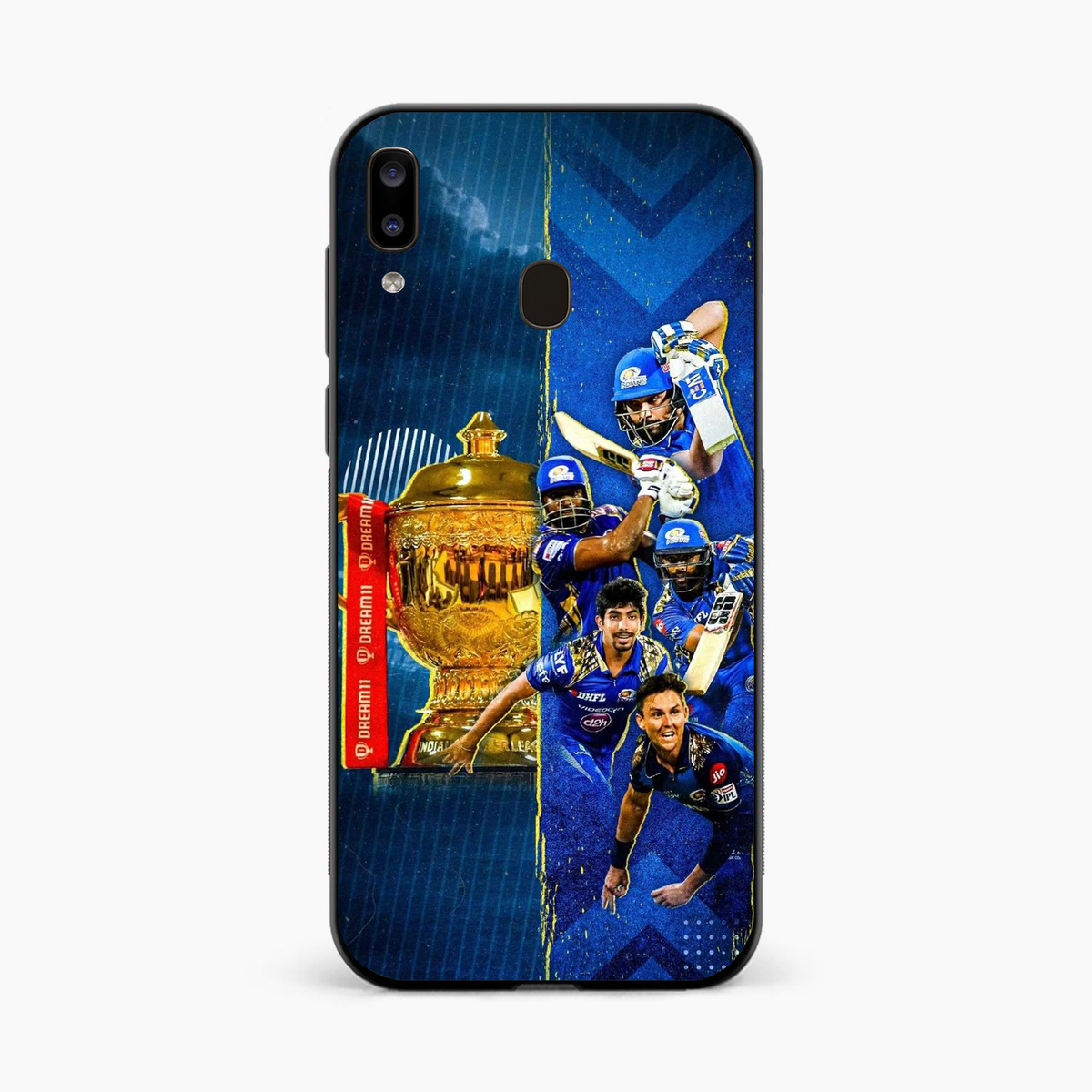 Mumbai Indians Champions Edition Samsung A20 Back Cover