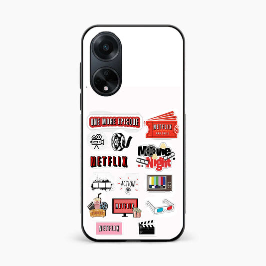 Movie Lover Oppo F23 Aesthetic Back Cover