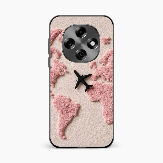 Pink Travel Mood Oppo F31 Pro 5G Back Cover