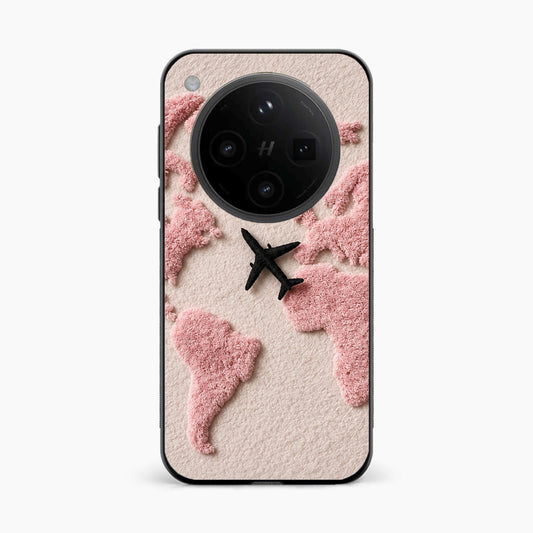 Pink Travel Mood Oppo Find X8 Pro 5G Back Cover
