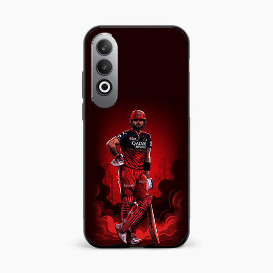 King Kohli Red Art Oppo K12x 5G Back Cover