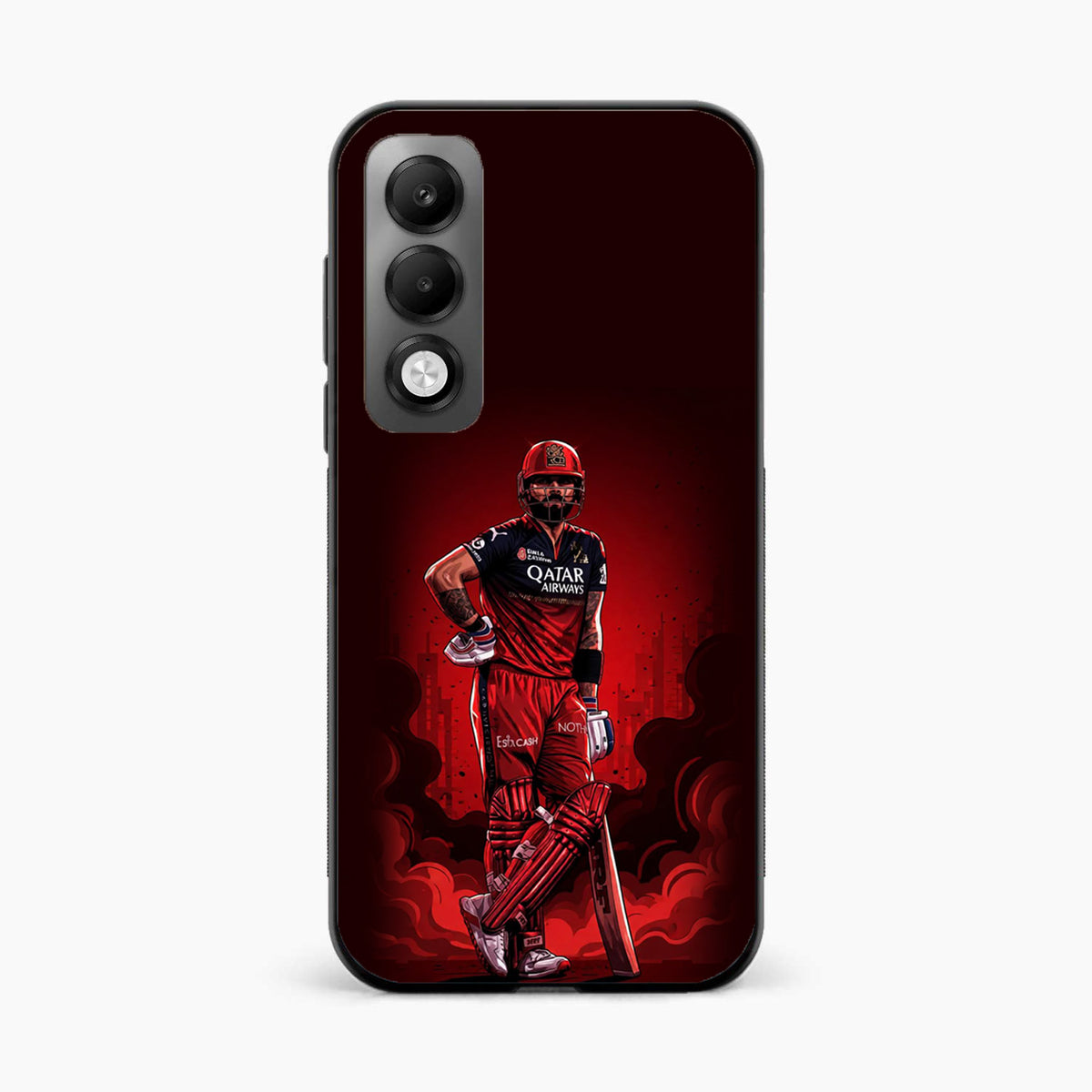 King Kohli Red Art Oppo K13x 5G Back Cover