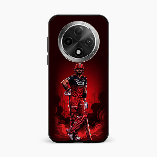 King Kohli Red Art Oppo F27 Pro Plus 5g Back Covers
