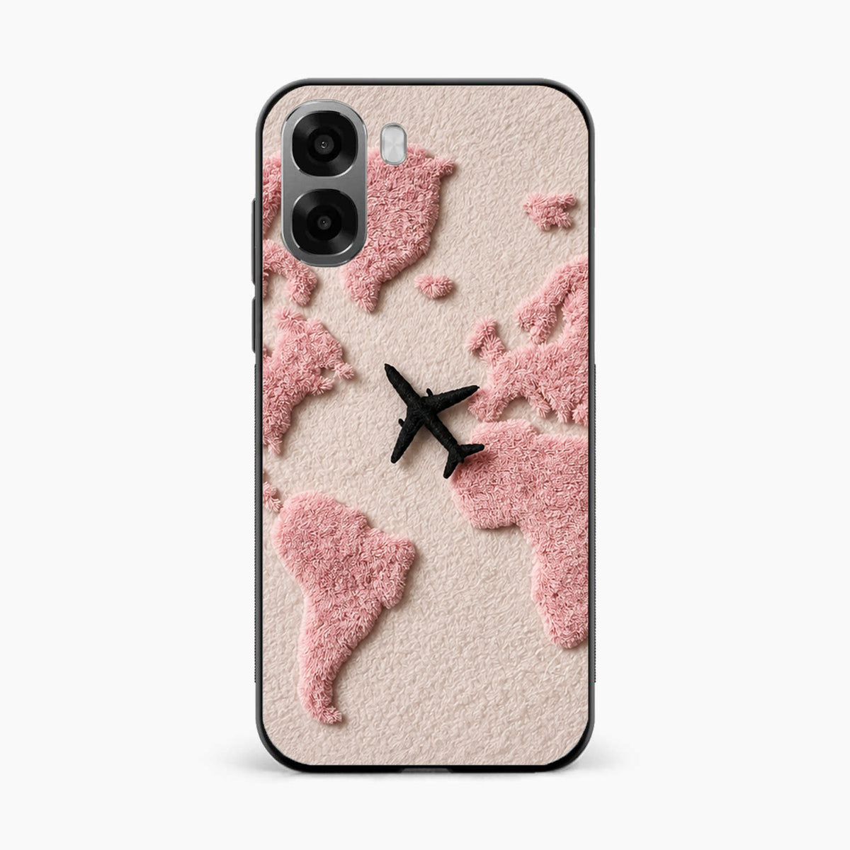 Pink Travel Mood Oppo K14x 5G Back Cover