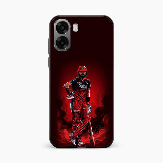 King Kohli Red Art Oppo K14x 5G Back Cover