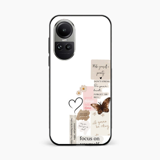Soft Life Energy Oppo Reno 10 Back Cover