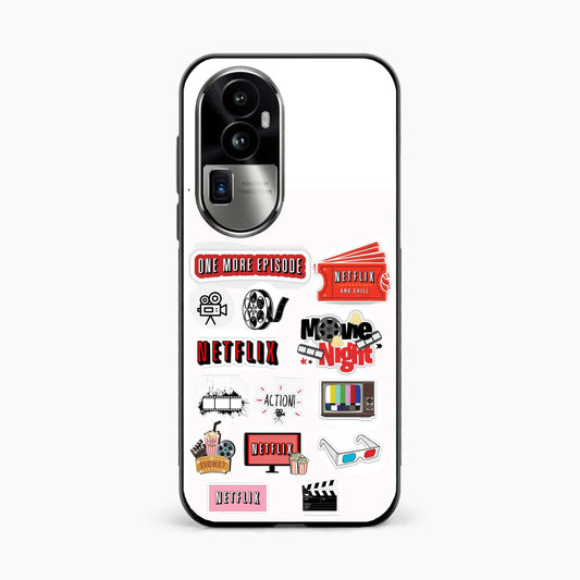 Movie Lover Oppo Reno 10 Pro Plus 5G Aesthetic Back Cover