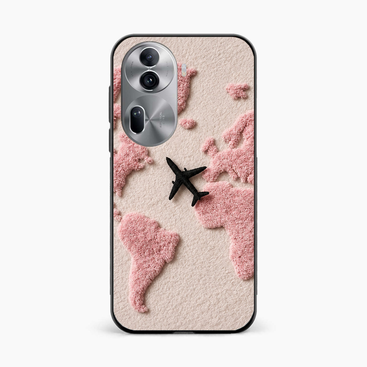 Pink Travel Mood Oppo Reno 11 Pro Back Cover