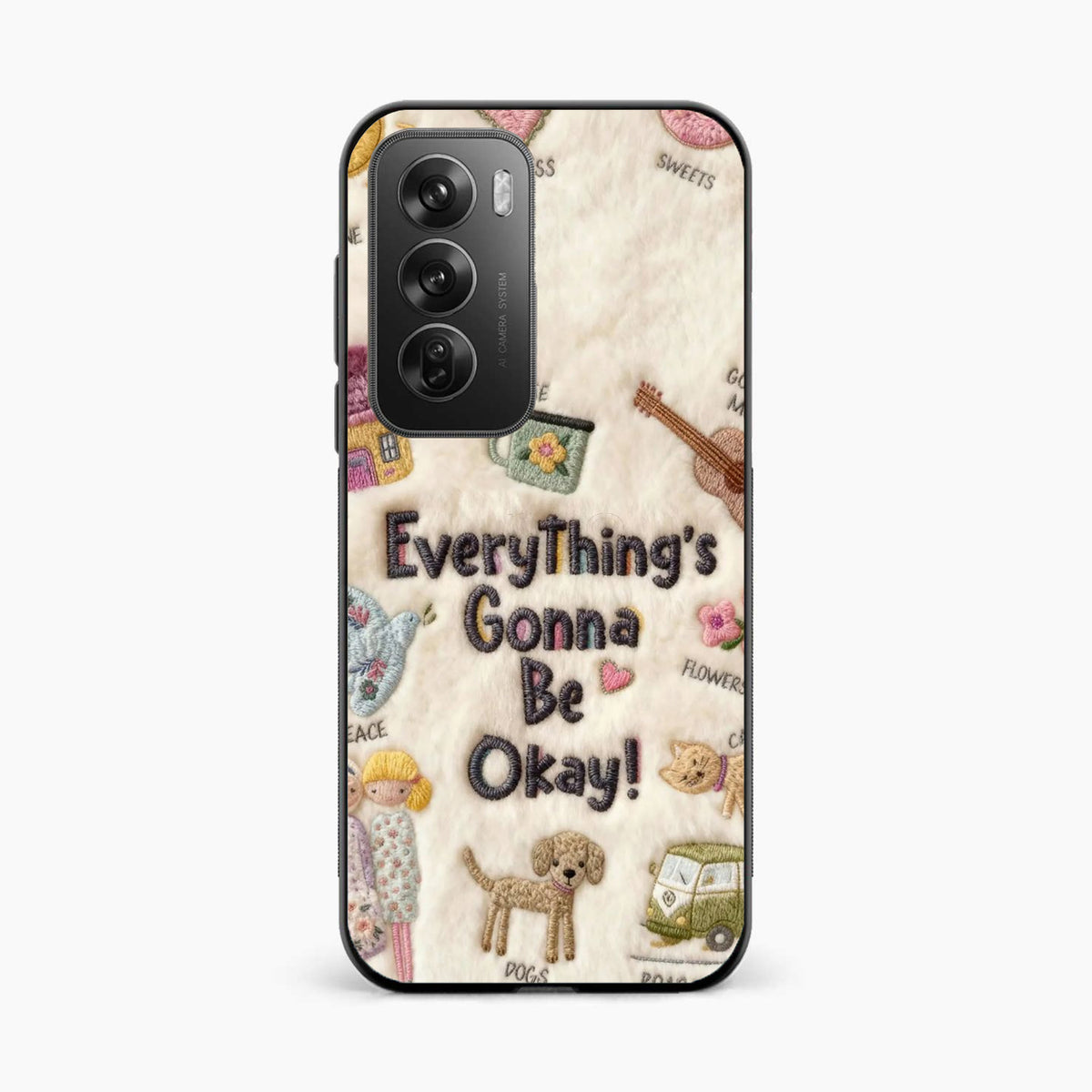 Cozy Happiness Collection Oppo Reno 12 Pro 5G Back Cover