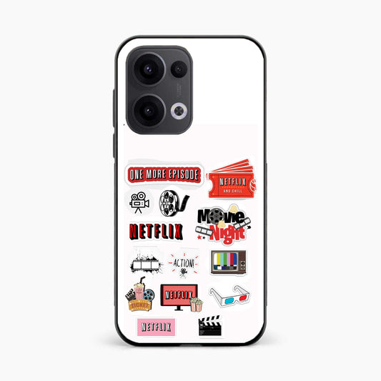 Movie Lover Oppo Reno 13 5G Aesthetic Back Cover