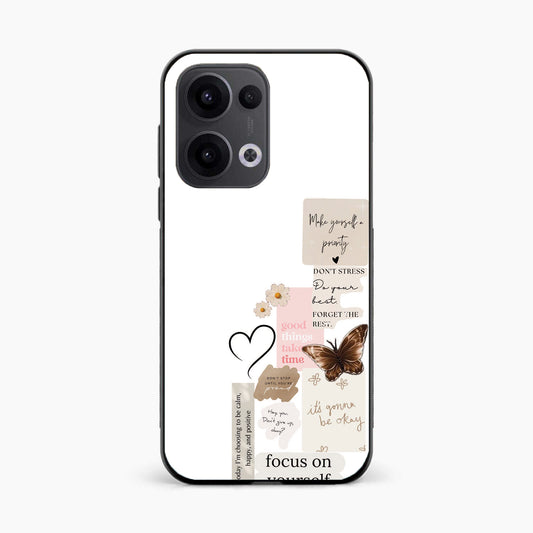 Soft Life Energy Oppo Reno 13 5G Back Cover