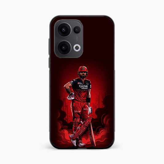 King Kohli Red Art Oppo Reno 13 5G Back Cover