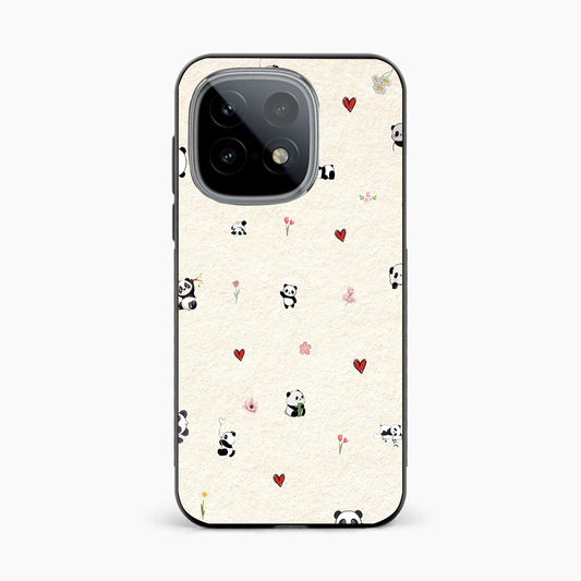 Panda Hearts & Flowers Iqoo 15 5G Back Cover