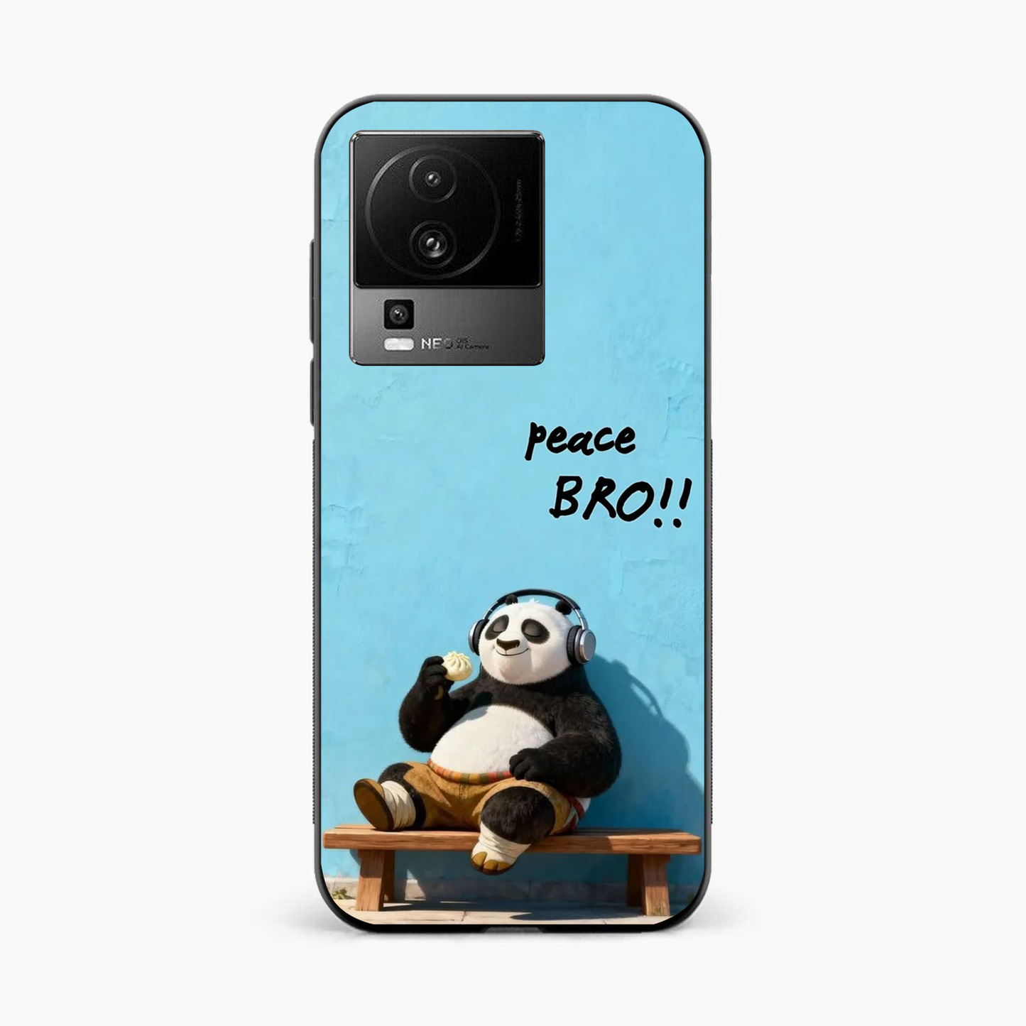 Peace Bro Panda Iqoo Neo 7 Pro 5G Back Cover