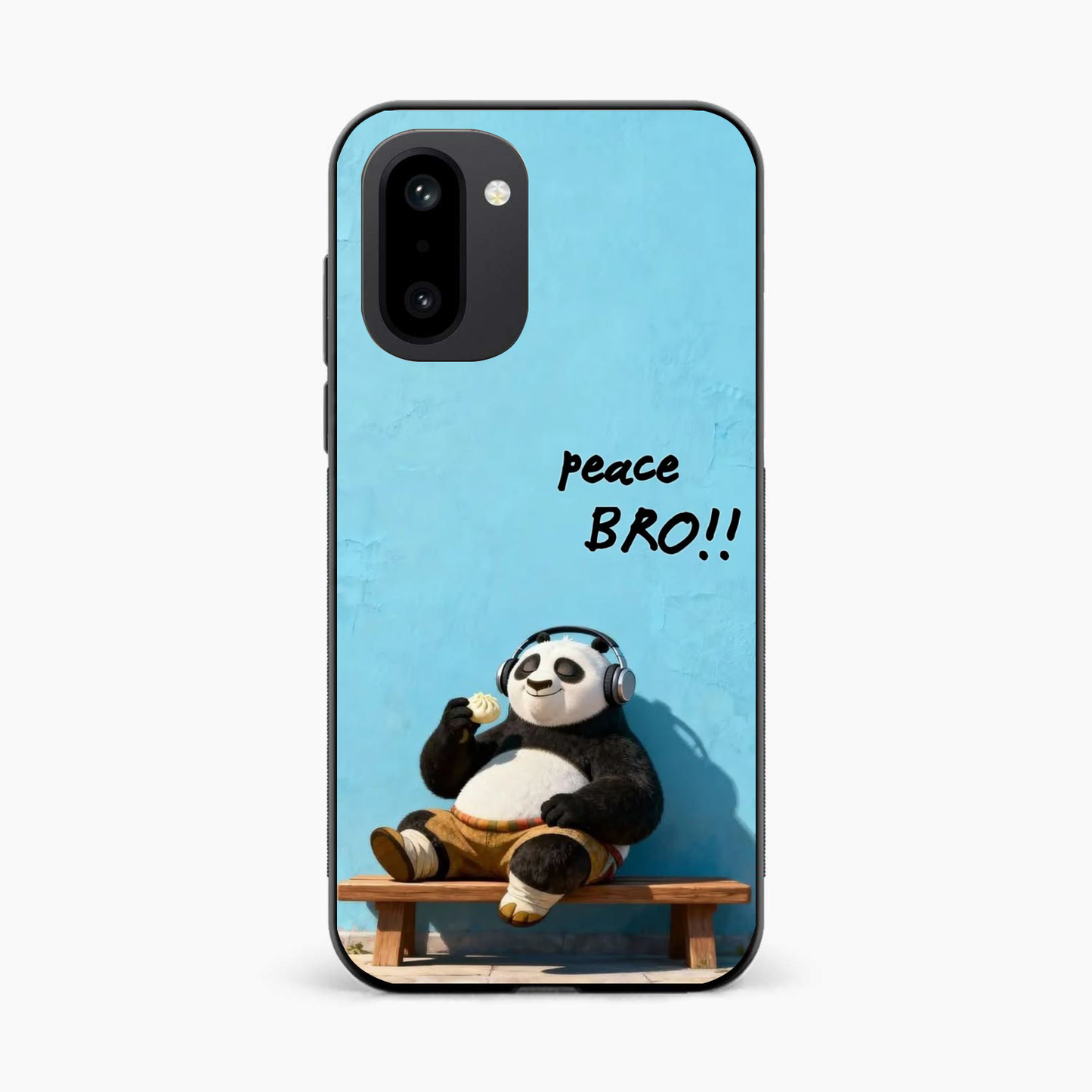 Peace Bro Panda OnePlus 15R 5G Back Cover