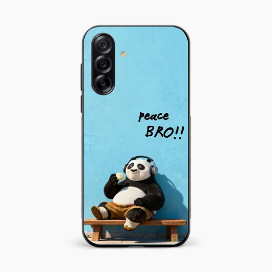 Peace Bro Panda Samsung A36 Back Cover
