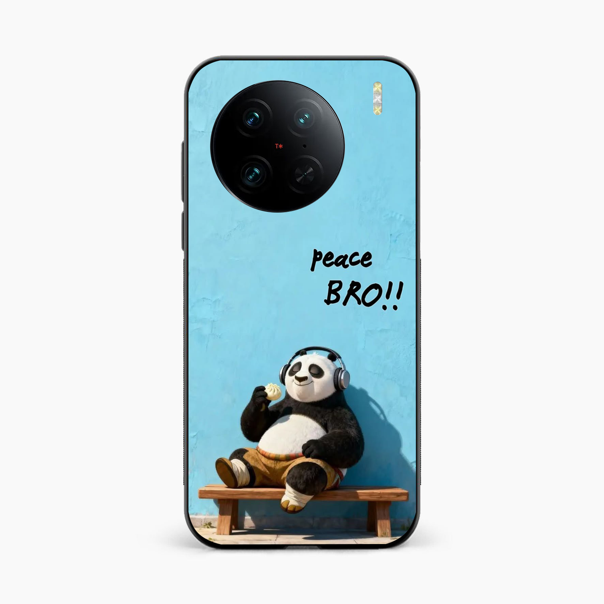 Peace Bro Panda Vivo X90 Back Cover