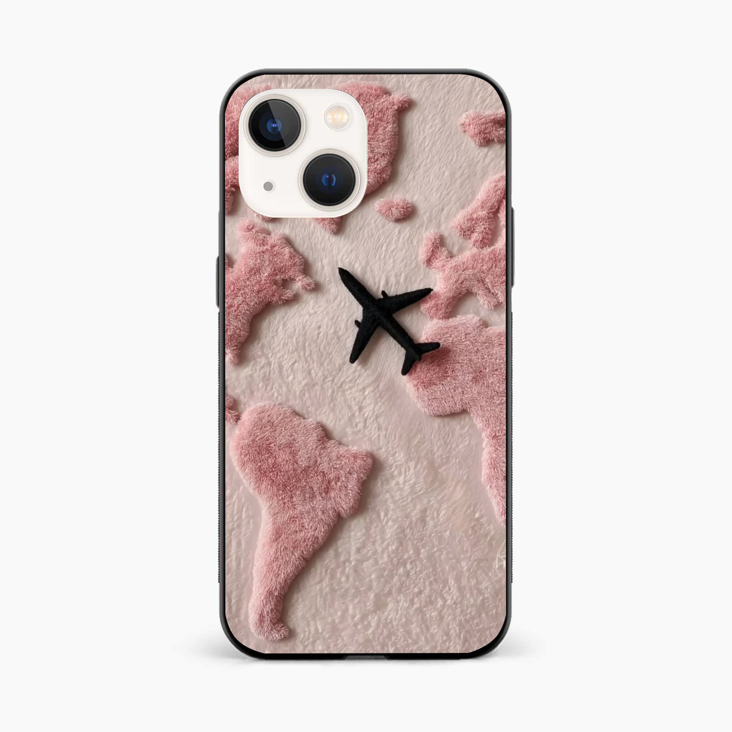 Pink Travel Mood Iphone 13 Mini Back Cover