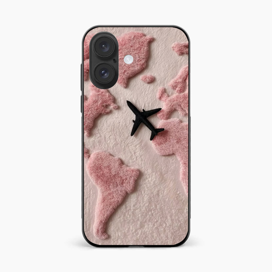 Pink Travel Mood Iphone 17 Back Cover