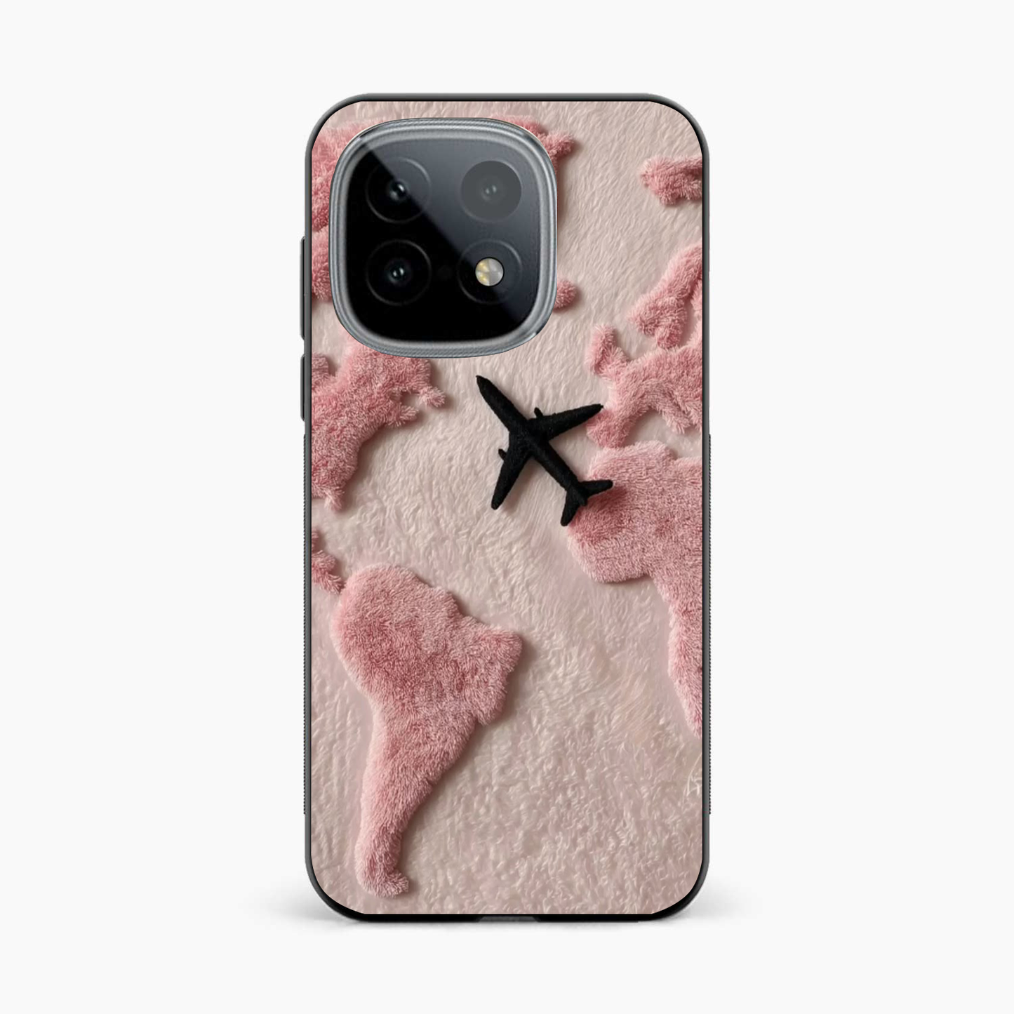 Pink Travel Mood Iqoo Z9s 5G Back Cover
