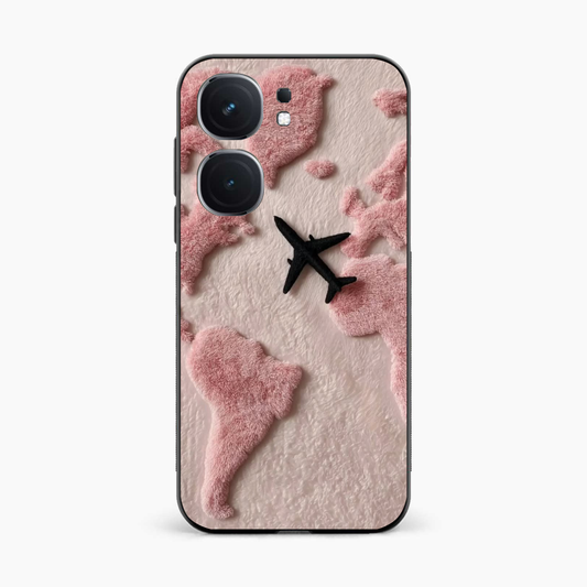 Pink Travel Mood Iqoo Neo 9 Pro 5G Back Cover