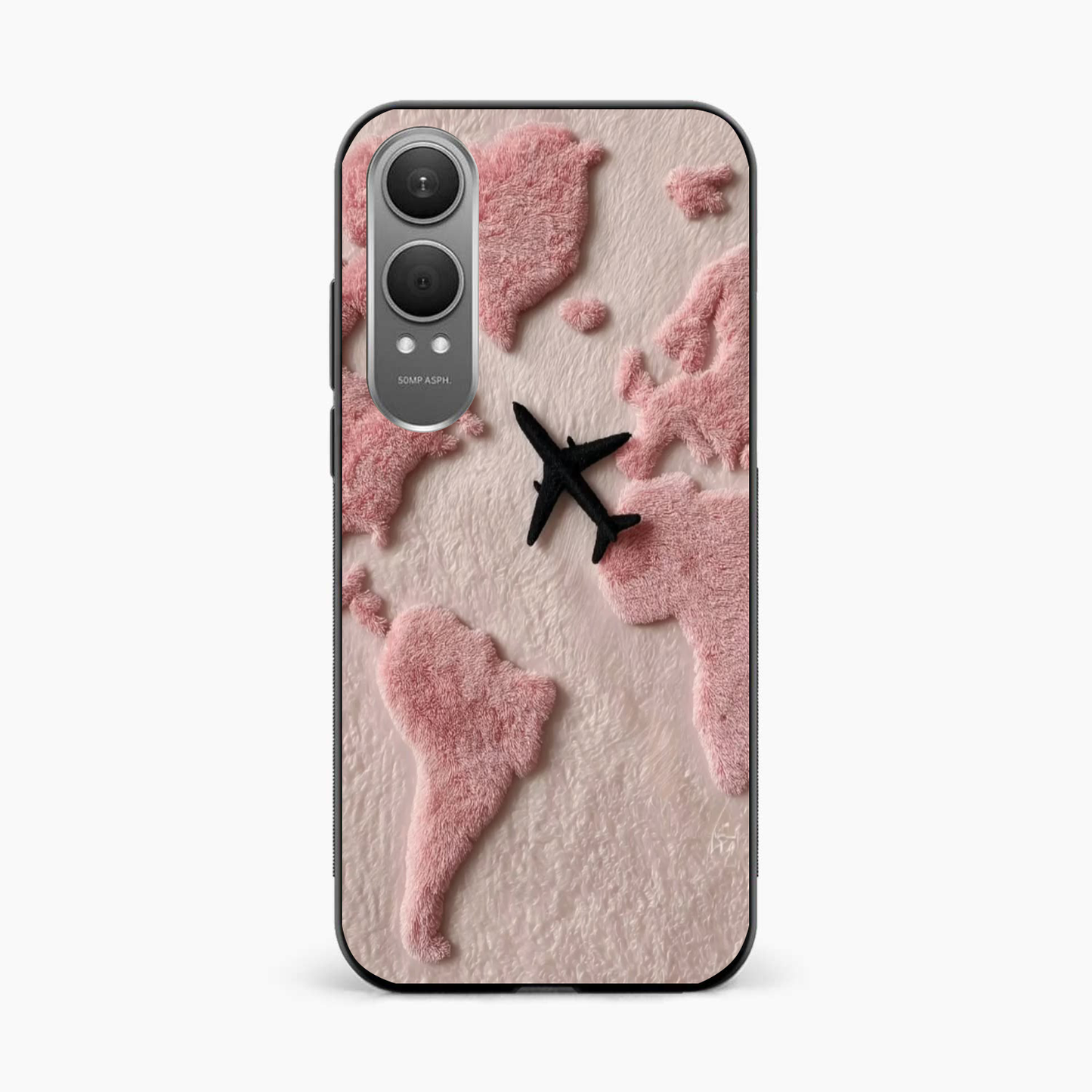 Pink Travel Mood OnePlus Nord CE 4 Lite Back Cover