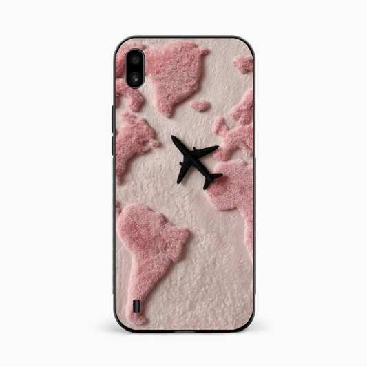 Pink Travel Mood Samsung A10 Back Cover
