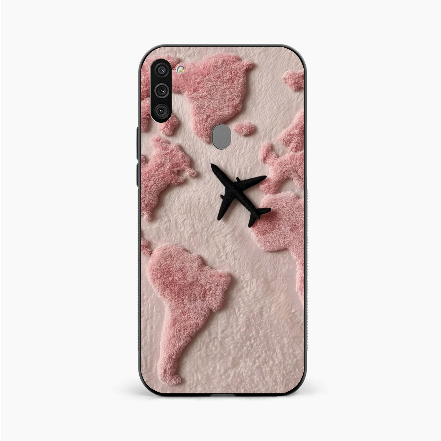 Pink Travel Mood Samsung A11 Back Cover