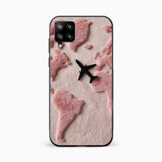 Pink Travel Mood Samsung A12 Back Cover