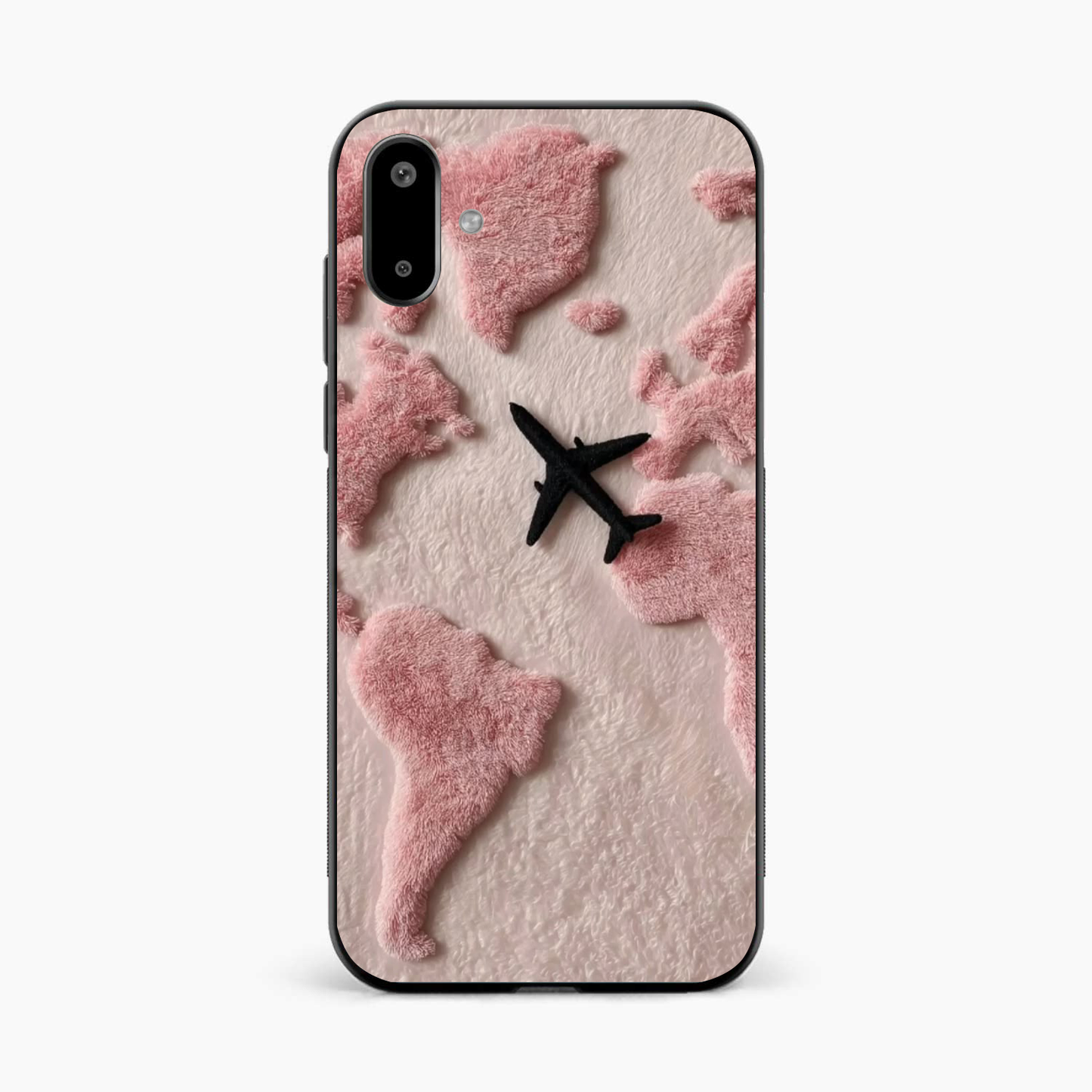 Pink Travel Mood Samsung F06 Back Cover