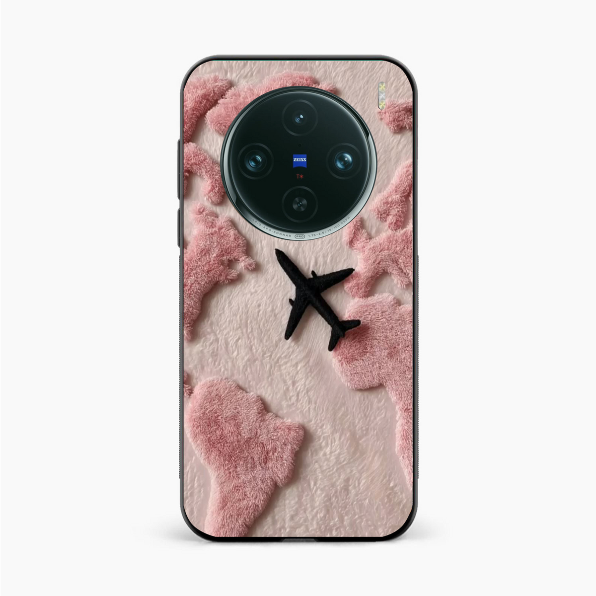 Pink Travel Mood Vivo X100 Back Cover
