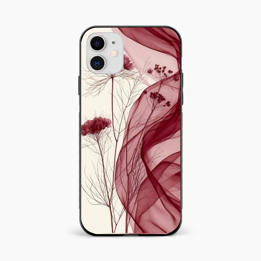Red Floral Dream iPhone 12 Back Cover