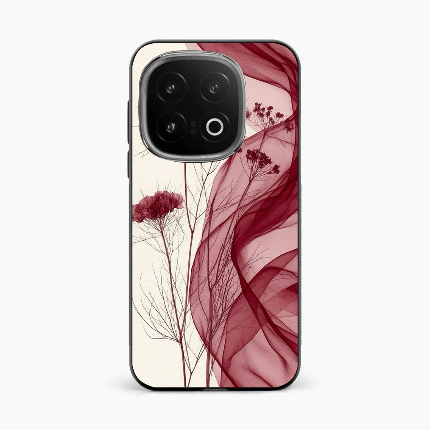 Red Floral Dream Iqoo 13 5G Back Cover