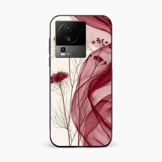 Red Floral Dream Iqoo Neo 7 Pro 5G Back Cover