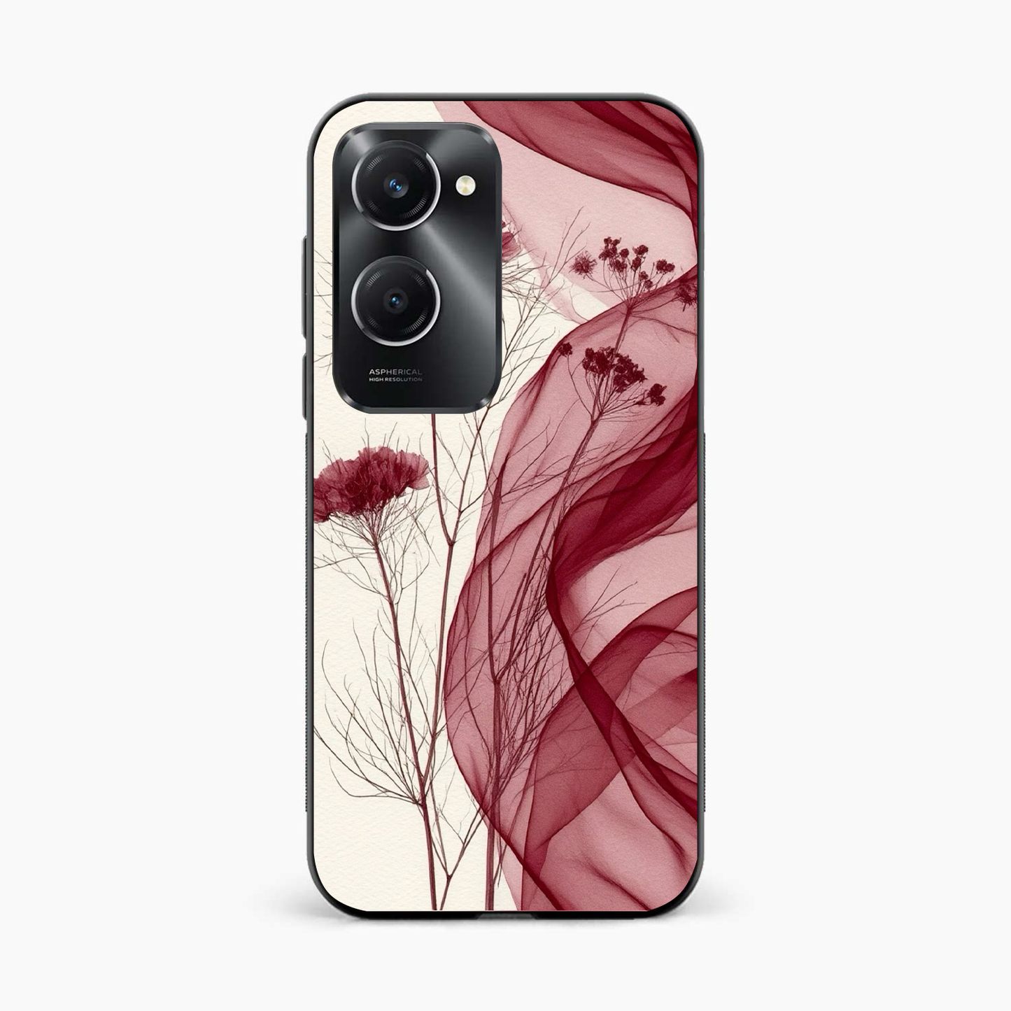 Red Floral Dream Iqoo Z9 Lite 5G Back Cover