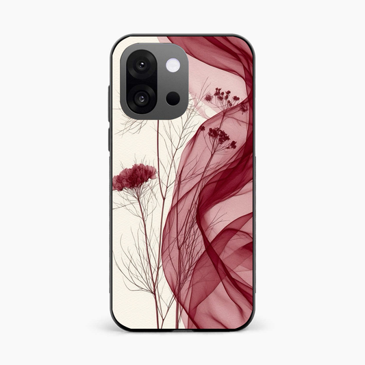 Red Floral Dream OnePlus 13s Back Cover