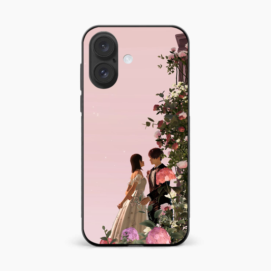 Romantic Blossom Couple Iphone 16 Back Cover